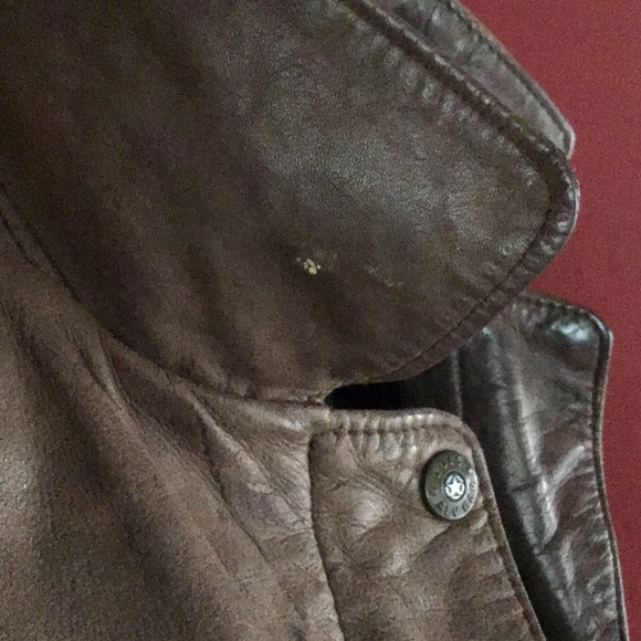 MARSHALL FIELD’S LEATHER BOMBER JACKET SIZE S* - Picture 5 of 5